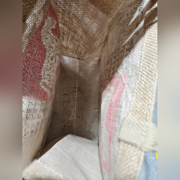 Medieval Designed Woven Tote Bag - Picture 3 of 5